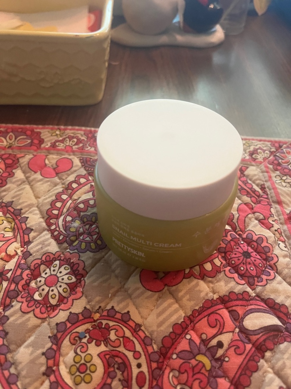 Snail Multi Cream - Green Moisturizing Face Cream by Prettyskin
